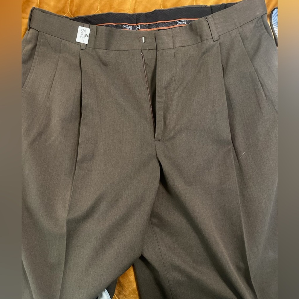 Haggar black dress pants